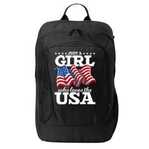 United States Patriotic American Us Flag 4th Of July Funny Gift City Backpack