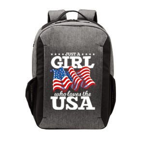 United States Patriotic American Us Flag 4th Of July Funny Gift Vector Backpack