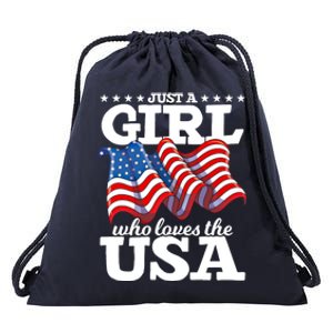 United States Patriotic American Us Flag 4th Of July Funny Gift Drawstring Bag