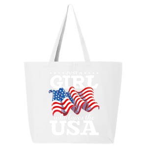 United States Patriotic American Us Flag 4th Of July Funny Gift 25L Jumbo Tote