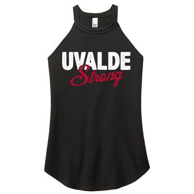 Uvalde Strong Pray For Texas Women's Perfect Tri Rocker Tank
