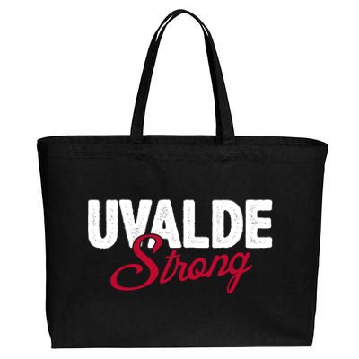 Uvalde Strong Pray For Texas Cotton Canvas Jumbo Tote