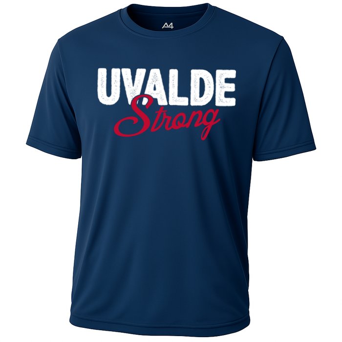 Uvalde Strong Pray For Texas Cooling Performance Crew T-Shirt