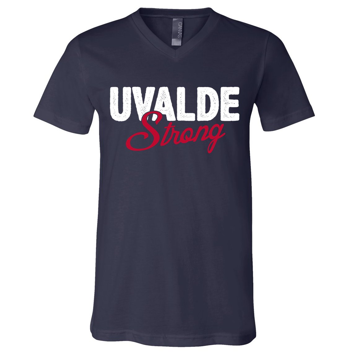 Uvalde Strong Pray For Texas V-Neck T-Shirt