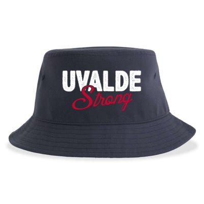 Uvalde Strong Pray For Texas Sustainable Bucket Hat