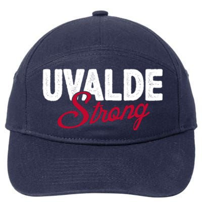 Uvalde Strong Pray For Texas 7-Panel Snapback Hat