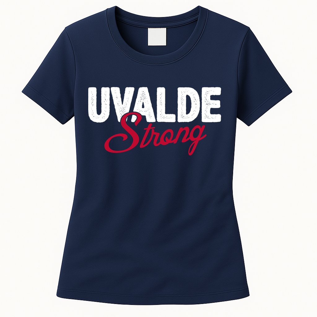 Uvalde Strong Pray For Texas Womens T-Shirt