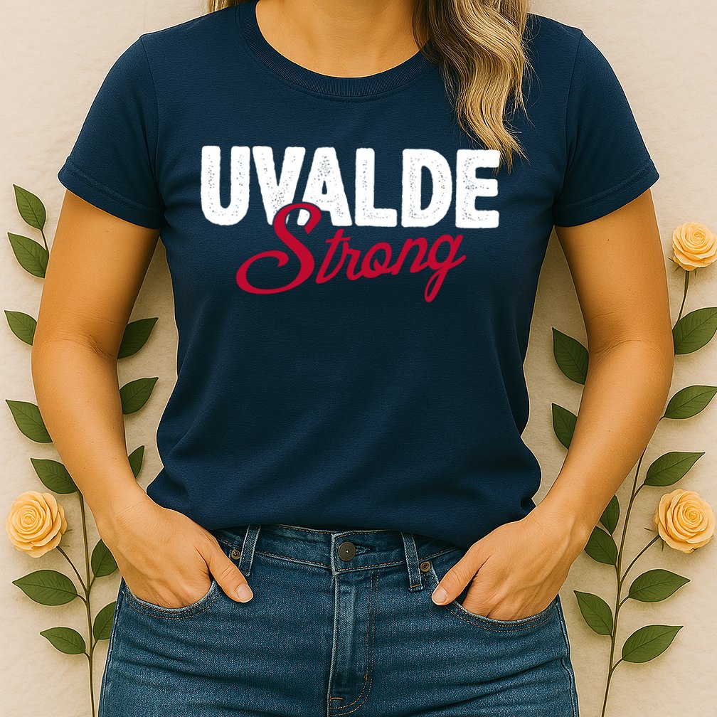 Uvalde Strong Pray For Texas Womens T-Shirt