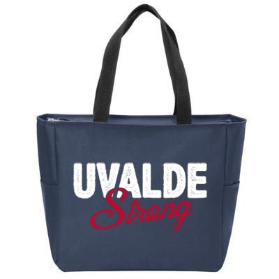 Uvalde Strong Pray For Texas Zip Tote Bag