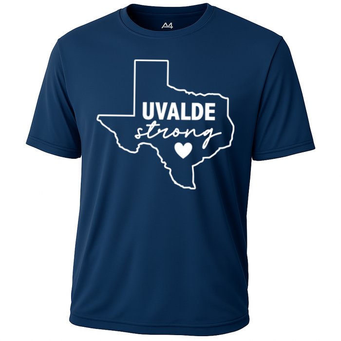 Uvalde Strong Pray For Texas Uvalde Texas Cooling Performance Crew T-Shirt
