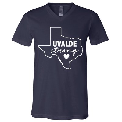 Uvalde Strong Pray For Texas Uvalde Texas V-Neck T-Shirt