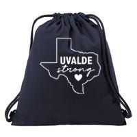 Uvalde Strong Pray For Texas Uvalde Texas Drawstring Bag