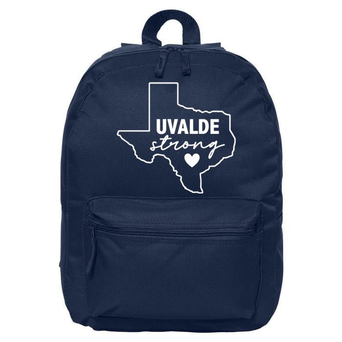 Uvalde Strong Pray For Texas Uvalde Texas 16 in Basic Backpack