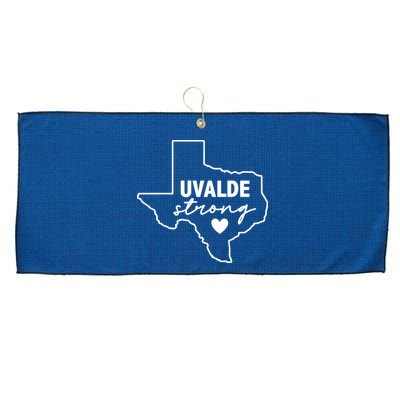 Uvalde Strong Pray For Texas Uvalde Texas Large Microfiber Waffle Golf Towel