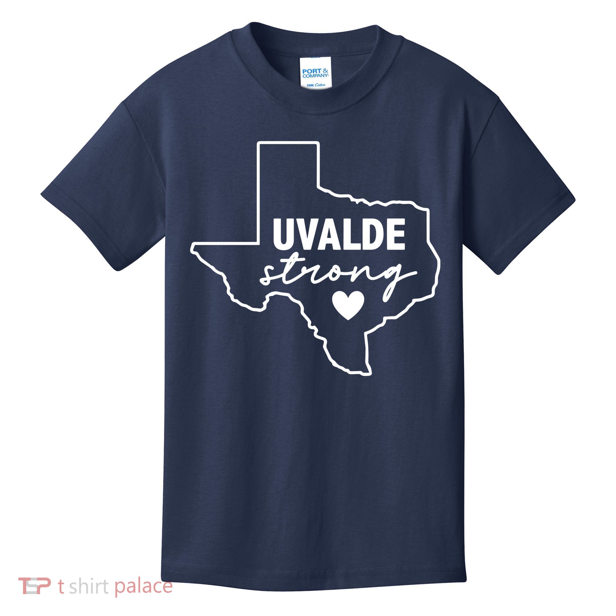 Uvalde Strong Pray For Texas Uvalde Texas Kids T-Shirt