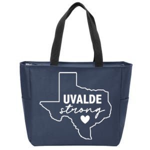 Uvalde Strong Pray For Texas Uvalde Texas Zip Tote Bag