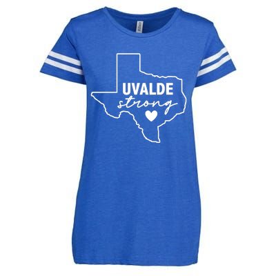 Uvalde Strong Pray For Texas Uvalde Texas Enza Ladies Jersey Football T-Shirt