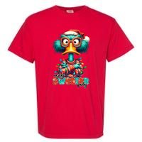 Ugly Sweater Party Funny Sarcastic Grumpy Duck Christmas Garment-Dyed Heavyweight T-Shirt