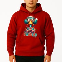 Ugly Sweater Party Funny Sarcastic Grumpy Duck Christmas Hoodie