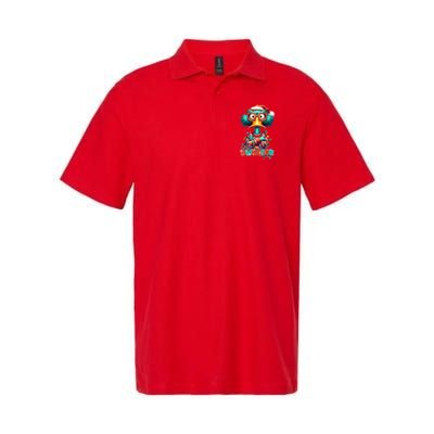 Ugly Sweater Party Funny Sarcastic Grumpy Duck Christmas Polo