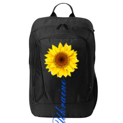 Ukraine Sunflower Peace Stop War Stand With Ukraine City Backpack