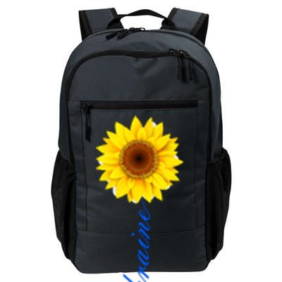 Ukraine Sunflower Peace Stop War Stand With Ukraine Daily Commute Backpack