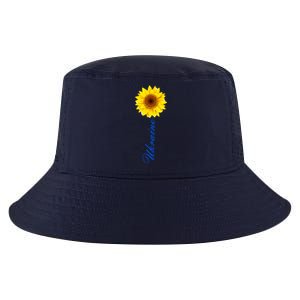 Ukraine Sunflower Peace Stop War Stand With Ukraine Cool Comfort Performance Bucket Hat