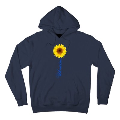 Ukraine Sunflower Peace Stop War Stand With Ukraine Hoodie