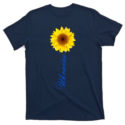 Ukraine Sunflower Peace Stop War Stand With Ukraine T-Shirt