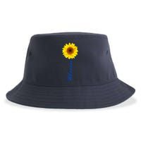 Ukraine Sunflower Peace Stop War Stand With Ukraine Sustainable Bucket Hat