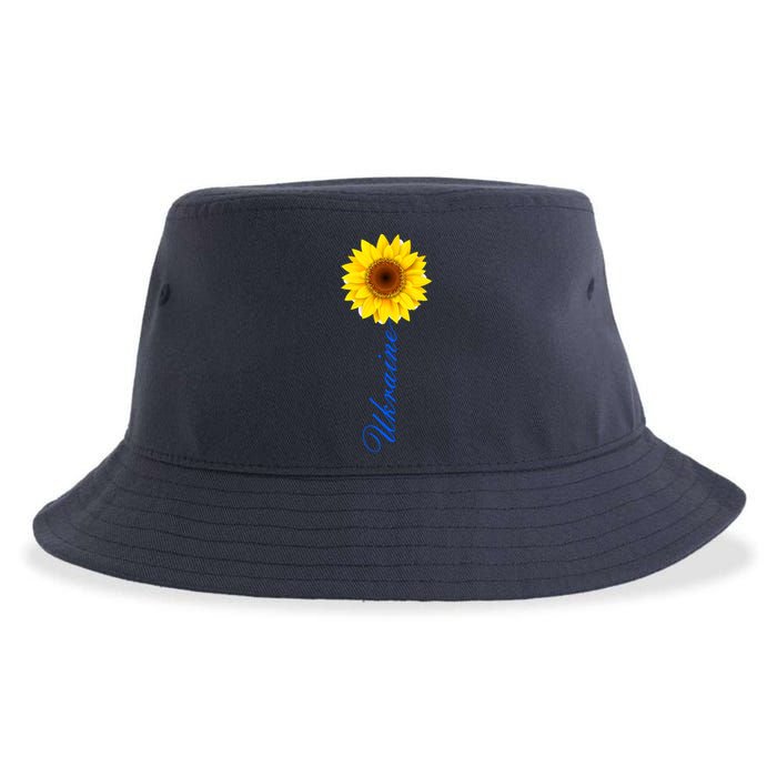 Ukraine Sunflower Peace Stop War Stand With Ukraine Sustainable Bucket Hat