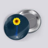 Ukraine Sunflower Peace Stop War Stand With Ukraine Button