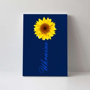 Ukraine Sunflower Peace Stop War Stand With Ukraine Canvas