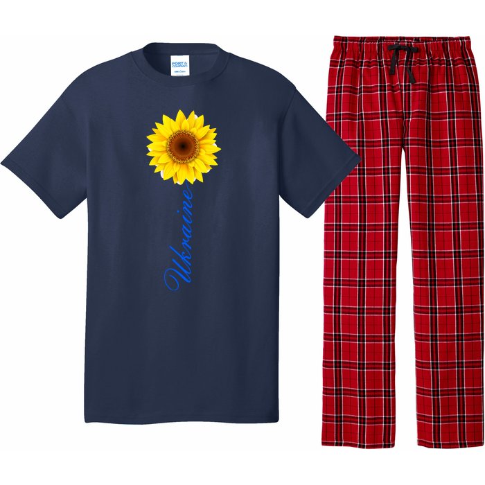 Ukraine Sunflower Peace Stop War Stand With Ukraine Pajama Set