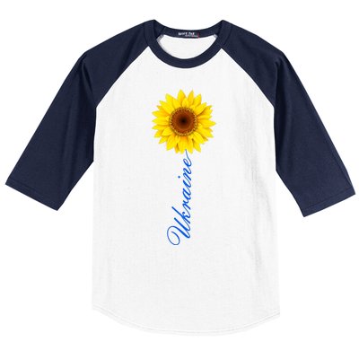 Ukraine Sunflower Peace Stop War Stand With Ukraine Baseball Sleeve Shirt