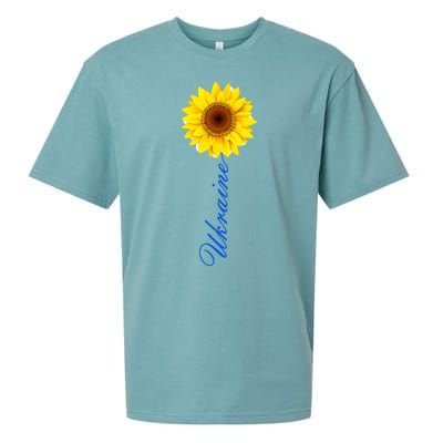 Ukraine Sunflower Peace Stop War Stand With Ukraine Sueded Cloud Jersey T-Shirt