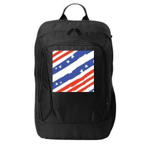 United States Patriotic Flag City Backpack