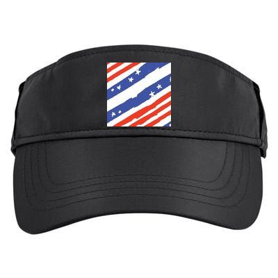 United States Patriotic Flag Adult Drive Performance Visor