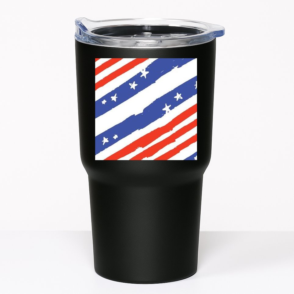 United States Patriotic Flag Tumbler
