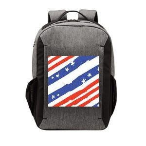 United States Patriotic Flag Vector Backpack