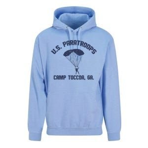 U S Paratroops Camp Toccoa Ga Unisex Surf Hoodie