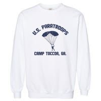 U S Paratroops Camp Toccoa Ga Garment-Dyed Sweatshirt