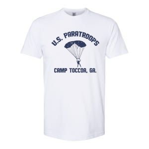 U S Paratroops Camp Toccoa Ga Softstyle CVC T-Shirt