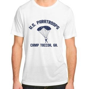 U S Paratroops Camp Toccoa Ga Adult ChromaSoft Performance T-Shirt