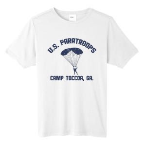 U S Paratroops Camp Toccoa Ga Tall Fusion ChromaSoft Performance T-Shirt