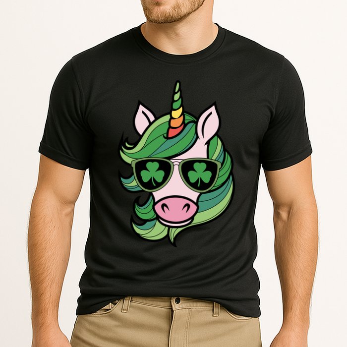 Unicorn St Patricks Day Cute Magical Performance Shirt