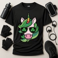 Unicorn St Patricks Day Cute Magical Performance Shirt