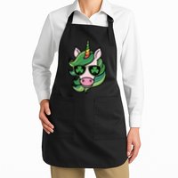 Unicorn St Patricks Day Cute Magical Apron