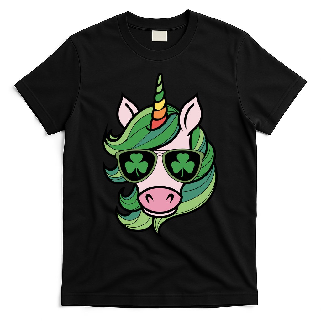 Unicorn St Patricks Day Cute Magical T-Shirt