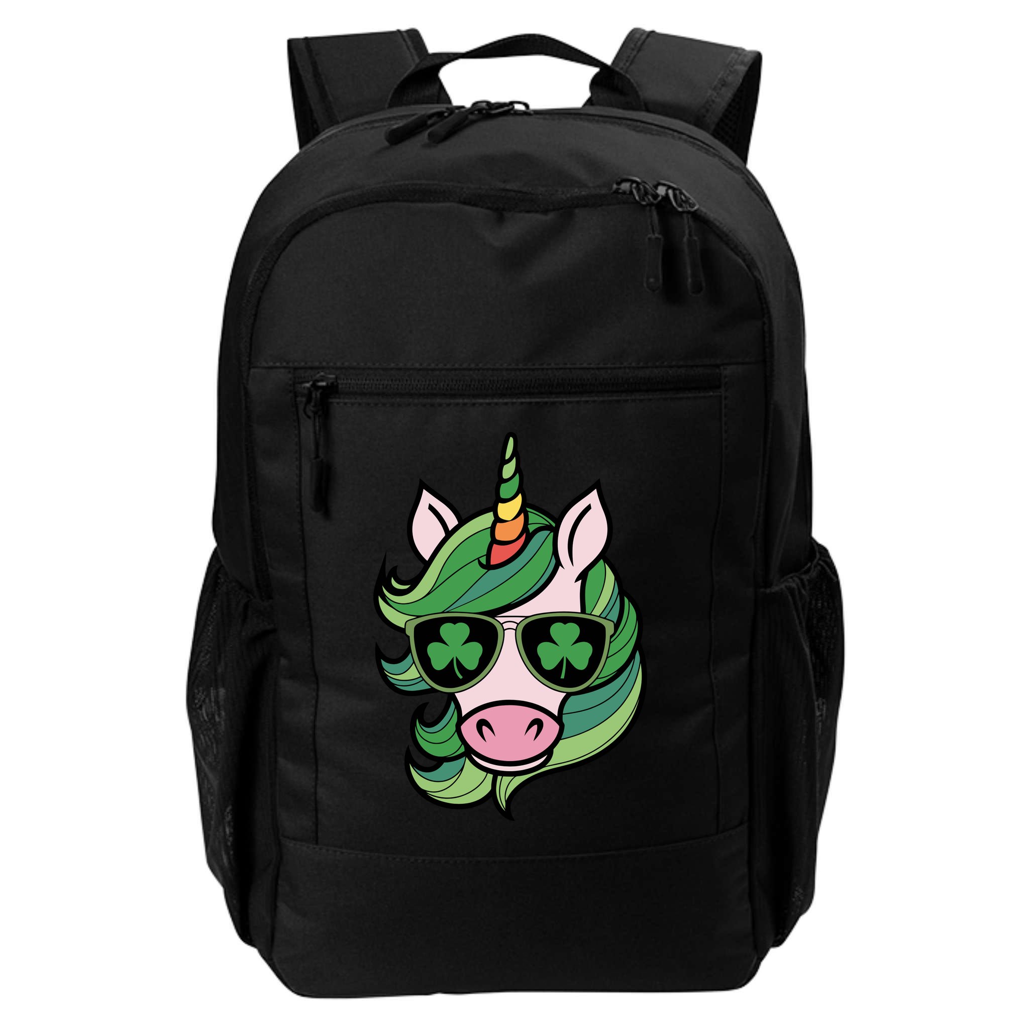 Unicorn St Patricks Day Cute Magical Backpack